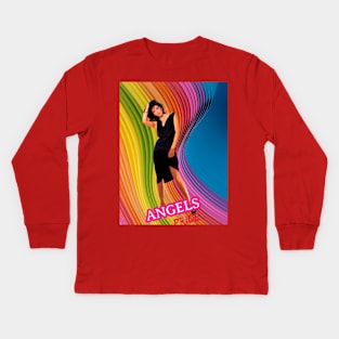 Tanya Roberts Kids Long Sleeve T-Shirt